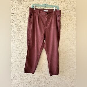 Sonoma Maroon- Burgundy Chino Pants